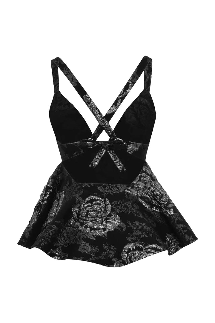 FRV Silver jakar sleeveless mini blouse - Farmington