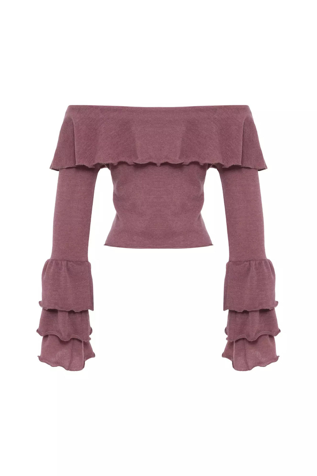 FRV Pink triko long sleeve blouse - West Bromwich