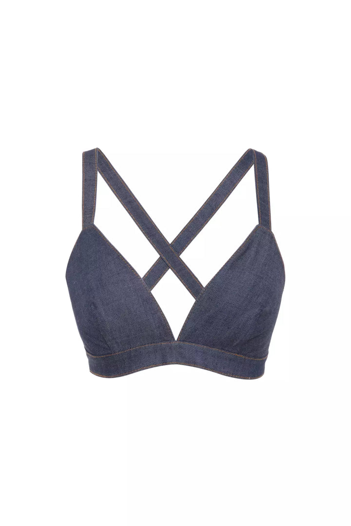 FRV Navy blue kot sleeveless büstiyer - Finglas