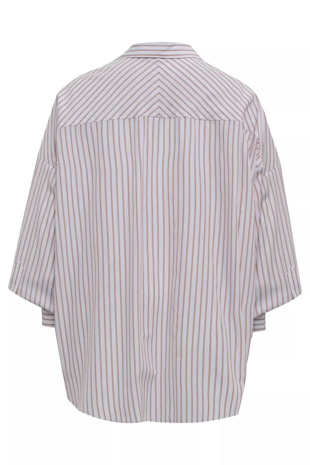 FRV Beige poplin long sleeve shirt - Waipahu