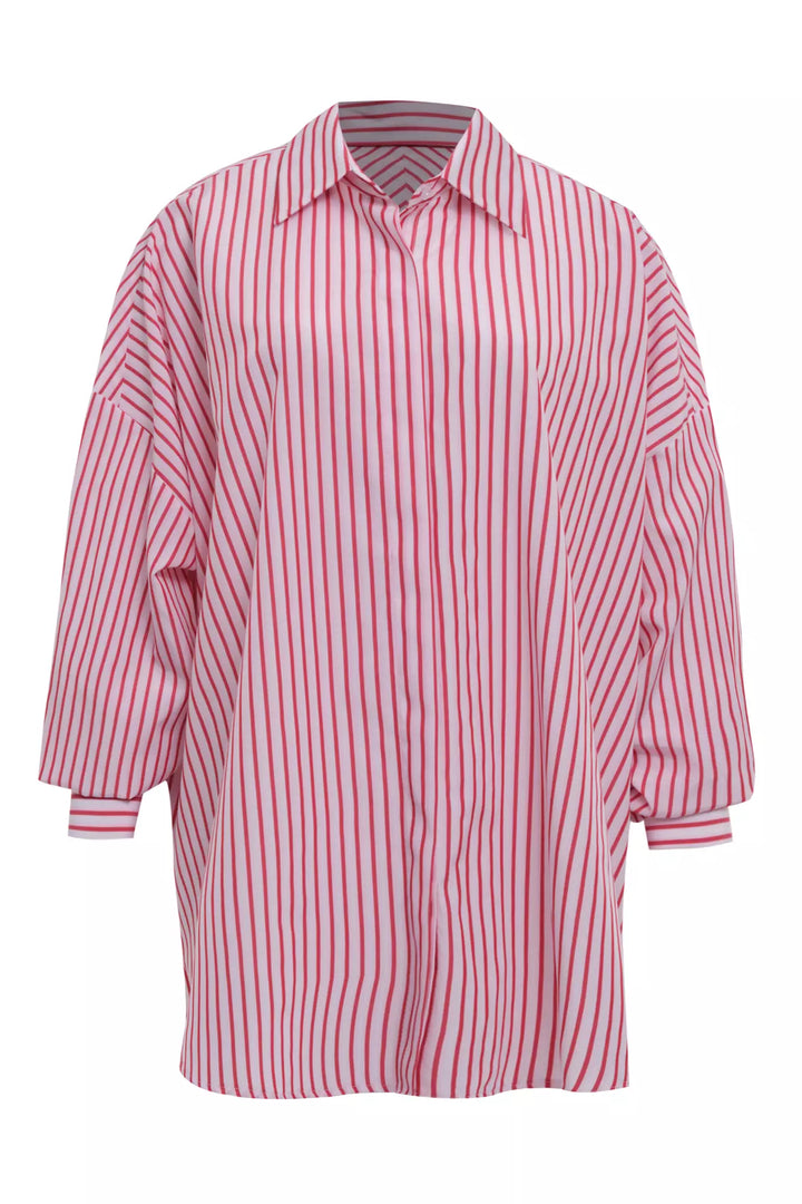 FRV Red poplin long sleeve shirt - Bullhead City