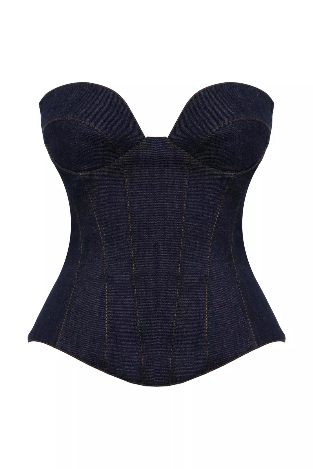 FRV Navy blue kot sleeveless büstiyer - Aranjuez