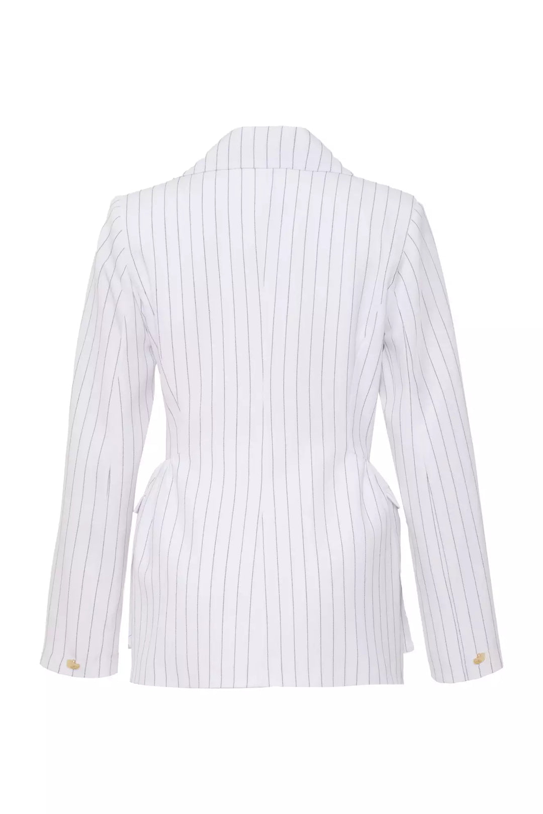 FRV White woven long sleeve long jacket - Hobart