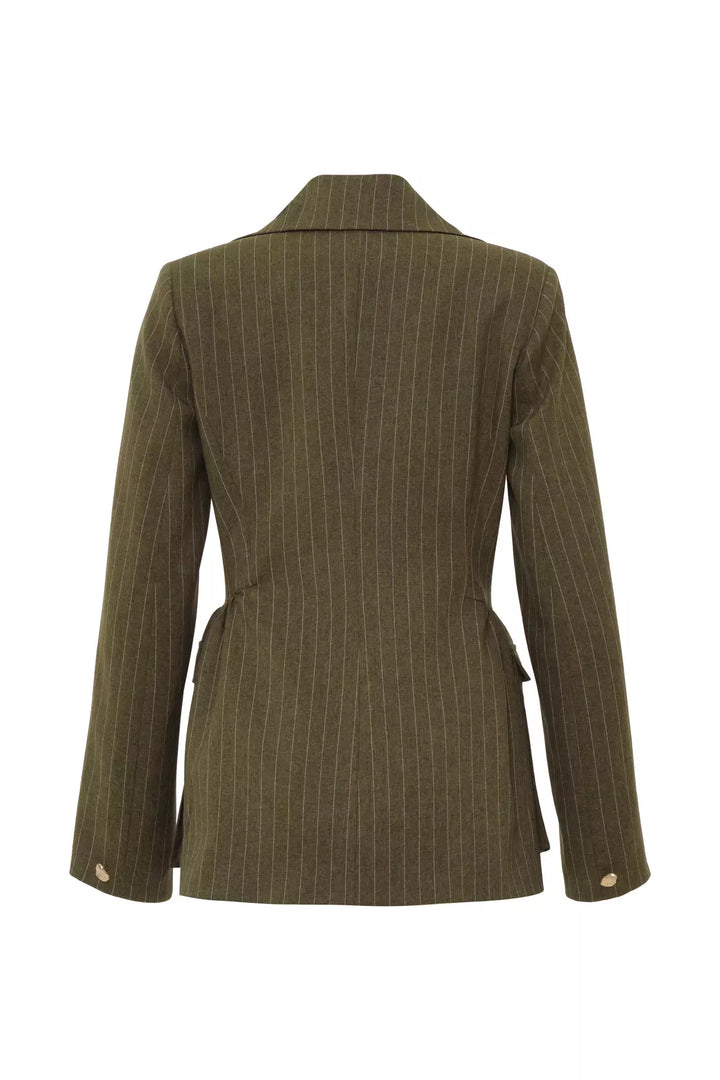 FRV Khaki woven long sleeve long jacket - Weinheim
