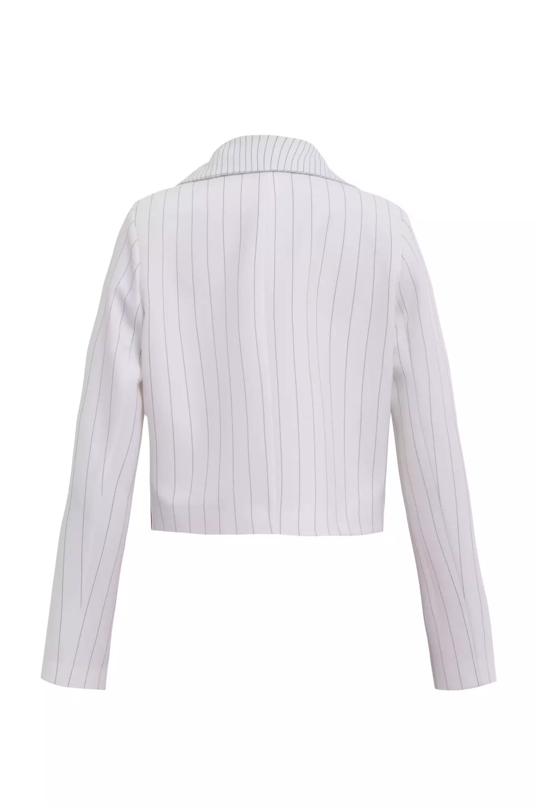 FRV White woven long sleeve mini jacket - Löhne