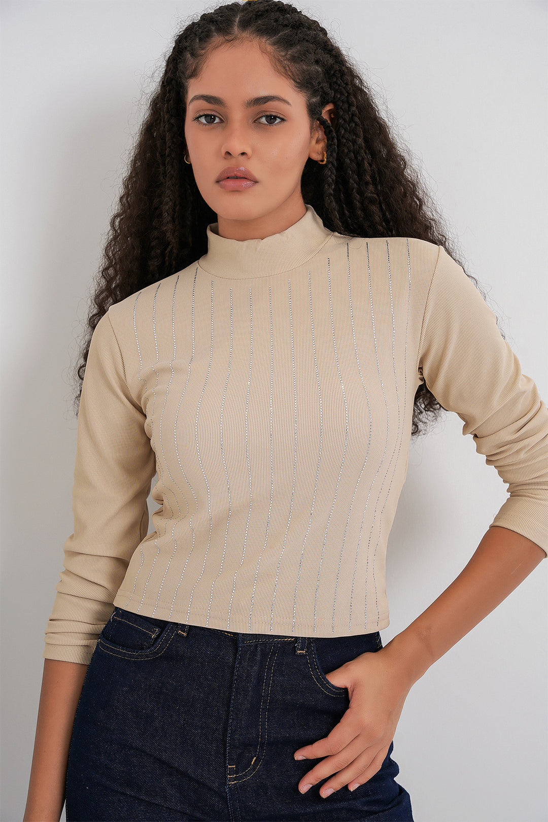 BGD Women Taşlı Body - Bisküvi - Kerkrade