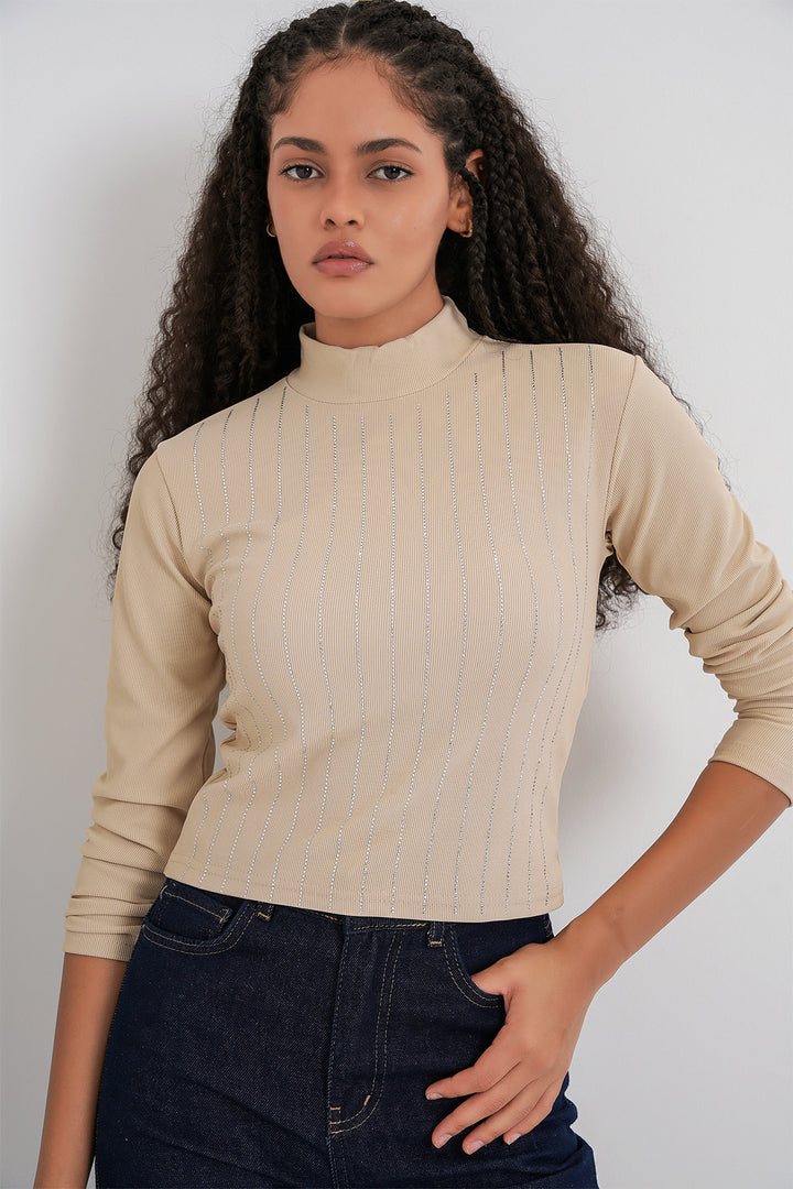 BGD Women Taşlı Body - Bisküvi - Kerkrade