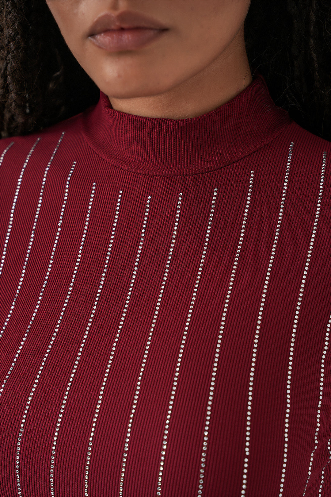 BGD Women Stoned Bodysuit - Burgundy - Henderson