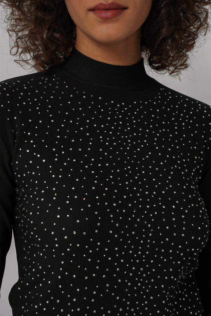 BGD Women Stoned Bodysuit - Black - Glendale