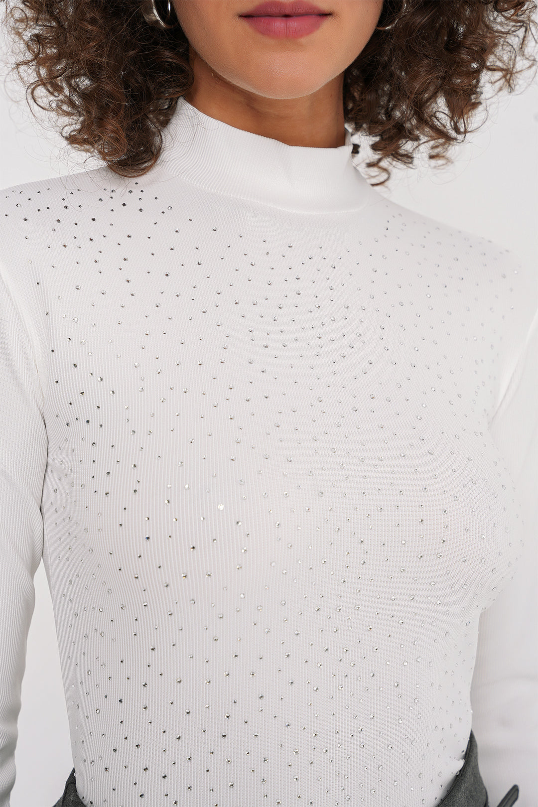BGD Women Stoned Bodysuit - Off-White - Ilford
