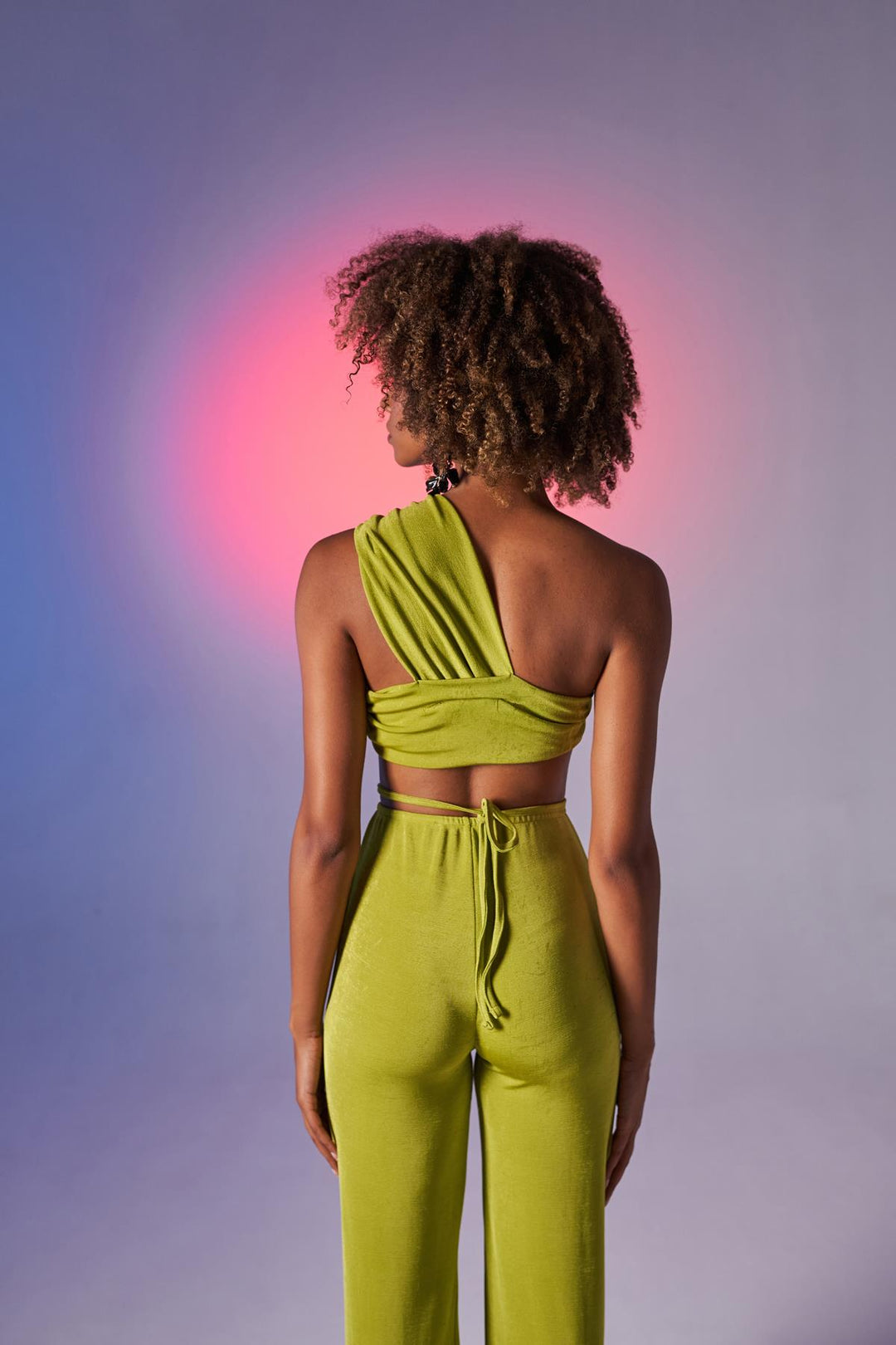 HLLY Women Beatrice Crop Green - Arona