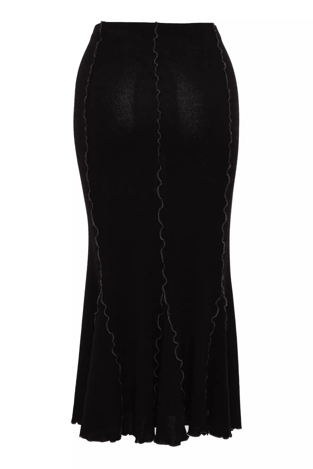 FRV Black triko midi skirt - Beloeil