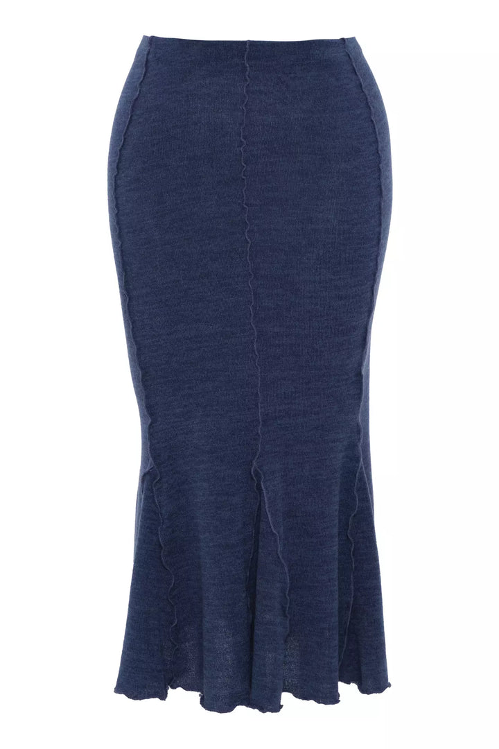 FRV Indigo triko midi skirt - Cupertino