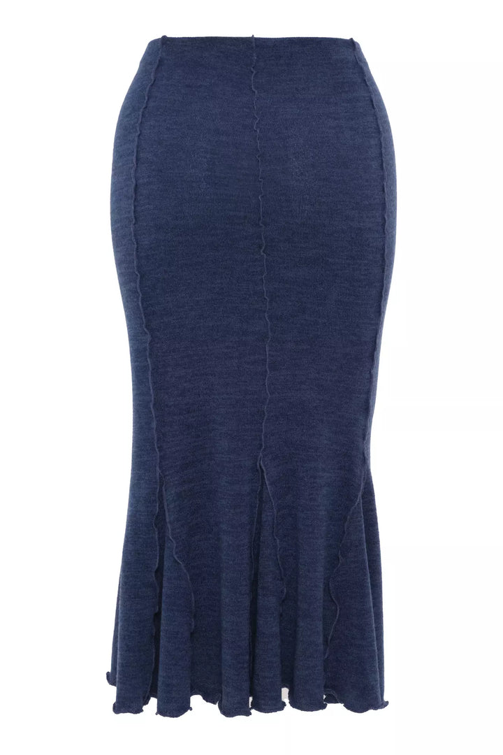 FRV Indigo triko midi skirt - Cupertino