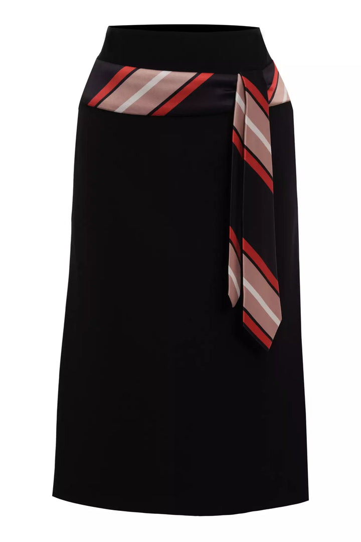 FRV Black crepe mini skirt - Canberra