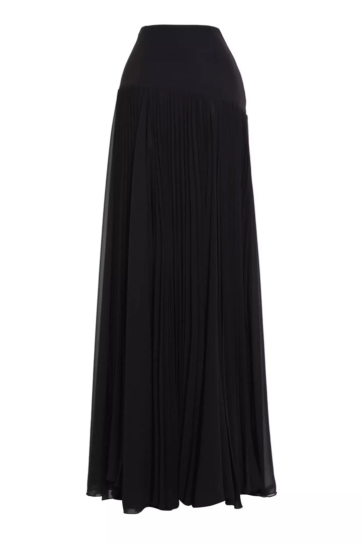 FRV Black chiffon long skirt - Coppell