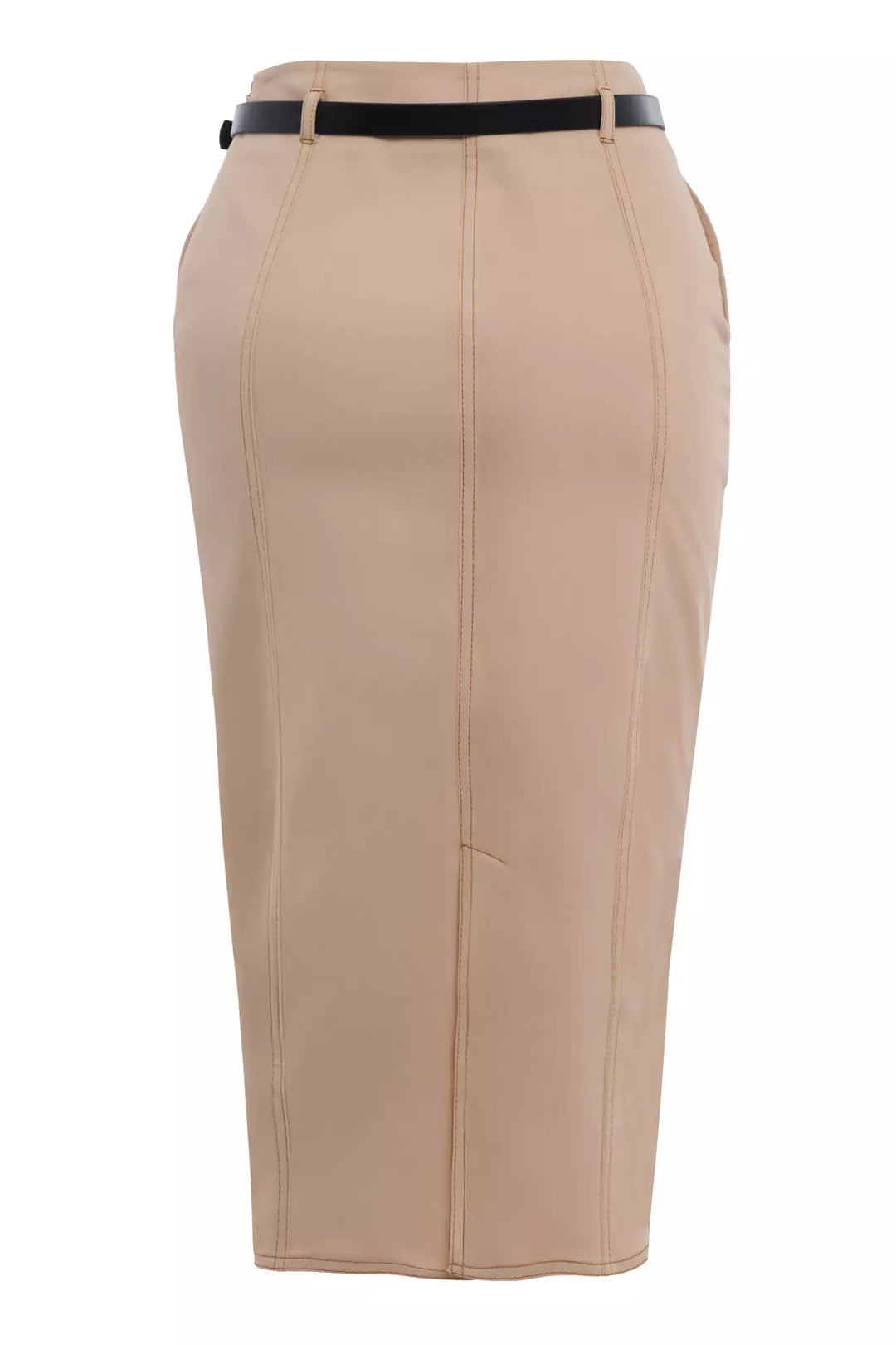 FRV Beige kot midi skirt - Tepeapulco