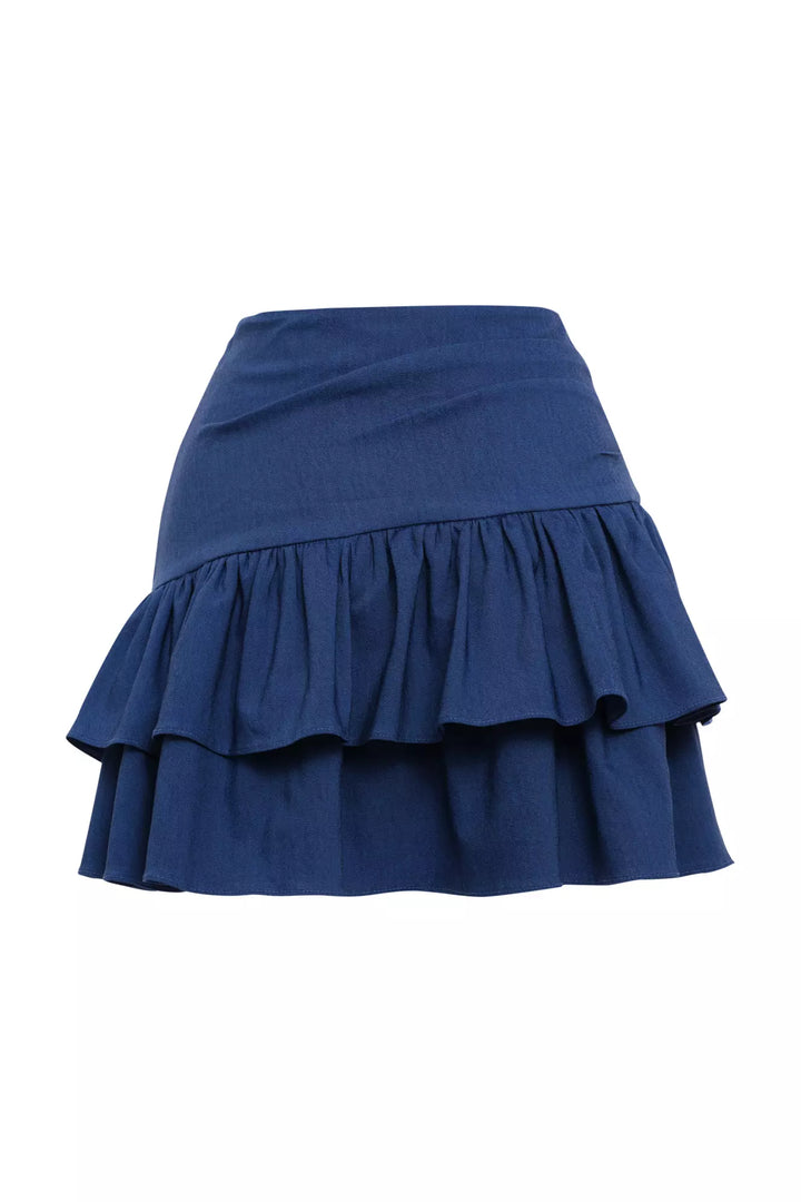 FRV Blue kot mini skirt - Orizaba