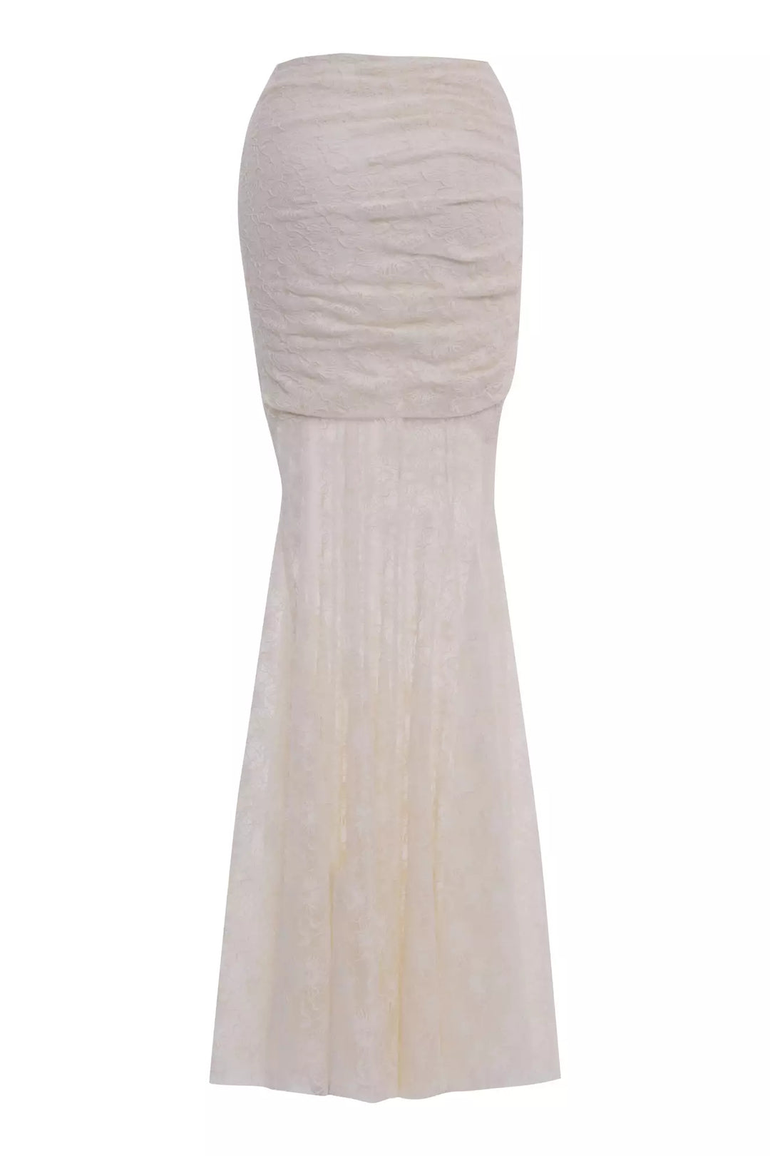 FRV White lace midi skirt - Daugavpils