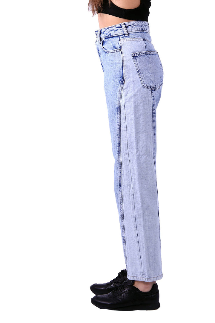XLJ Double Colored Jean with Extra Parted and Stitched Mixed - Orangetown
