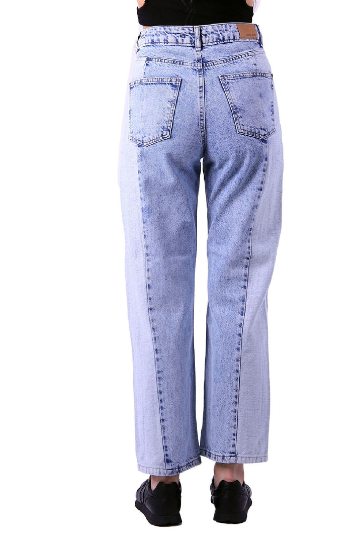 XLJ Double Colored Jean with Extra Parted and Stitched Mixed - Orangetown