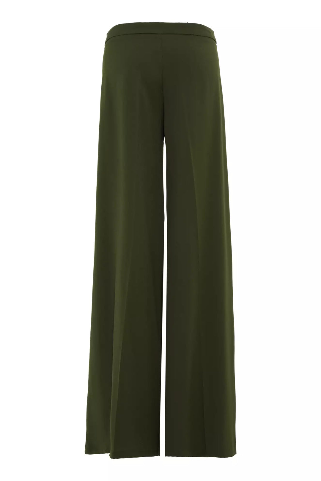 FRV Khaki krep saten long trousers - Sarcelles