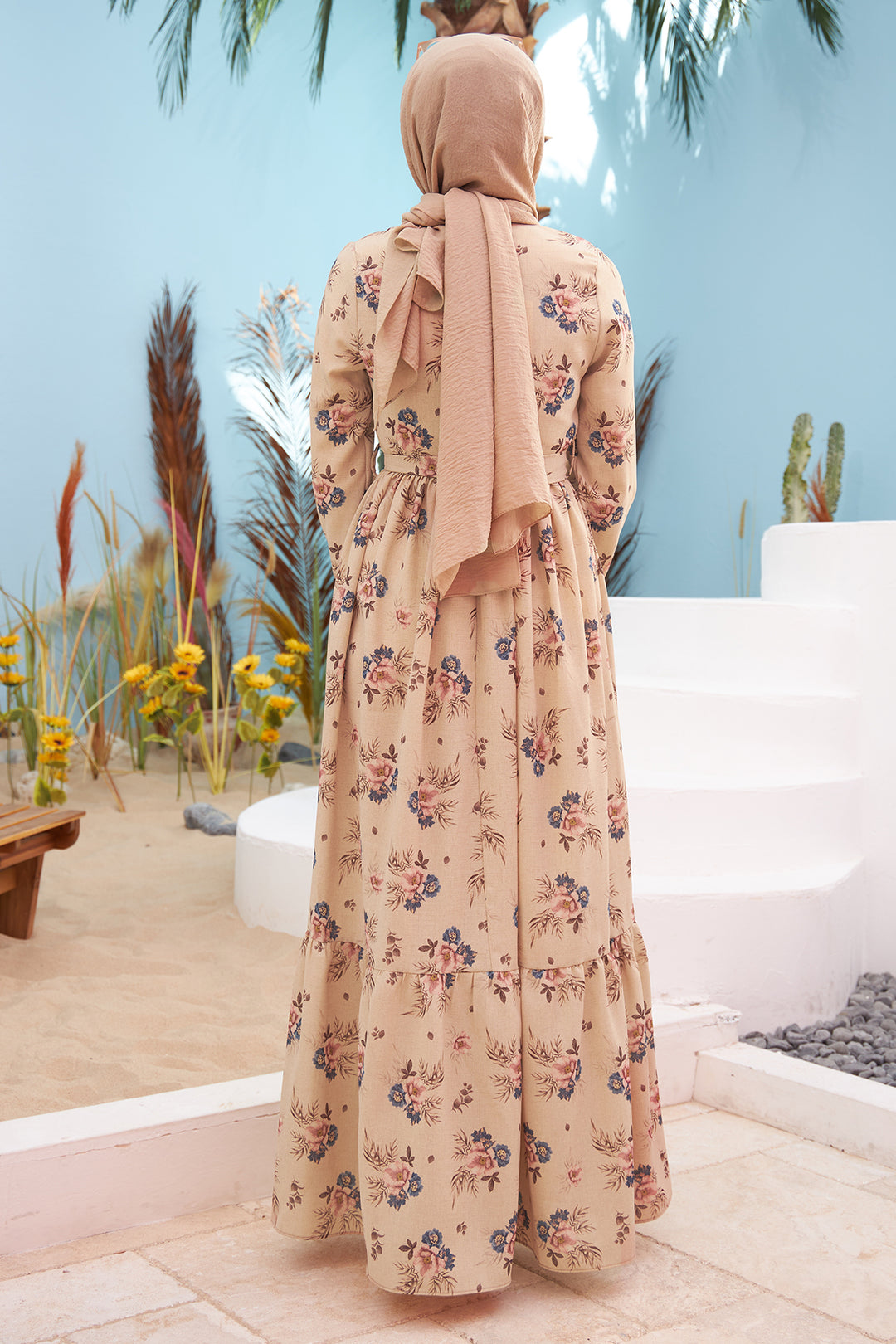 ZRF Women Seray Linen Dress - Beige - Saint-Herblain