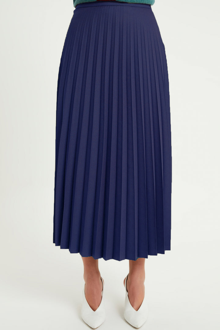 ZRF Women Pleated Basic Skirt - Indigo - Sint-Truiden
