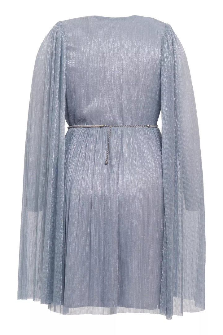 FRV Blue plus size moonlight long sleeve mini dress - Euskirchen