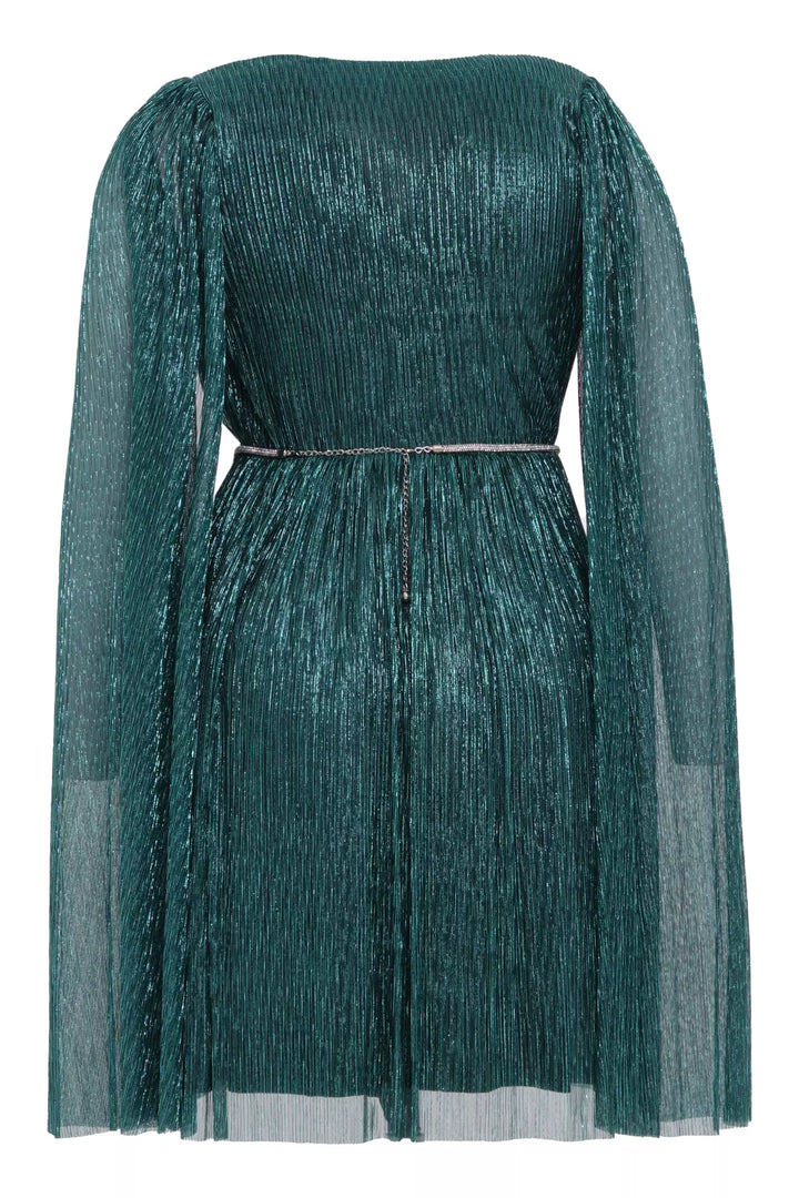 FRV Green plus size moonlight long sleeve mini dress - El Cajon