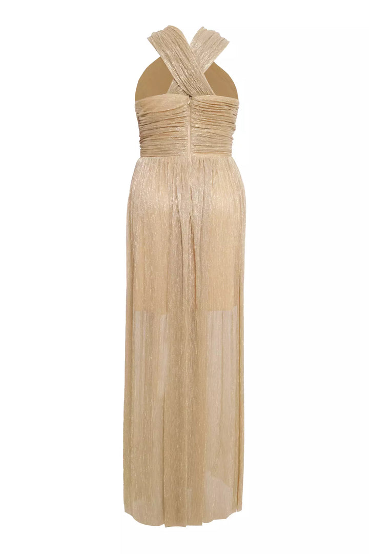 FRV Gold plus size moonlight sleeveless long dress - Villeneuve-Saint-Georges