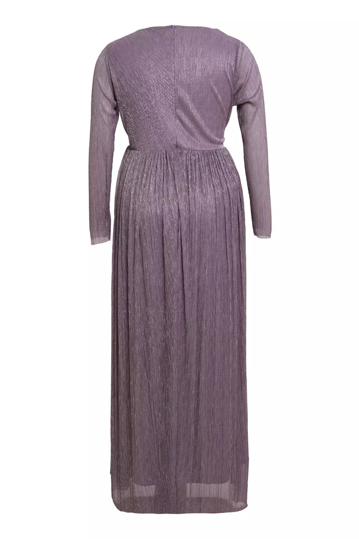 FRV Lilac plus size moonlight long sleeve long dress - Goose Creek