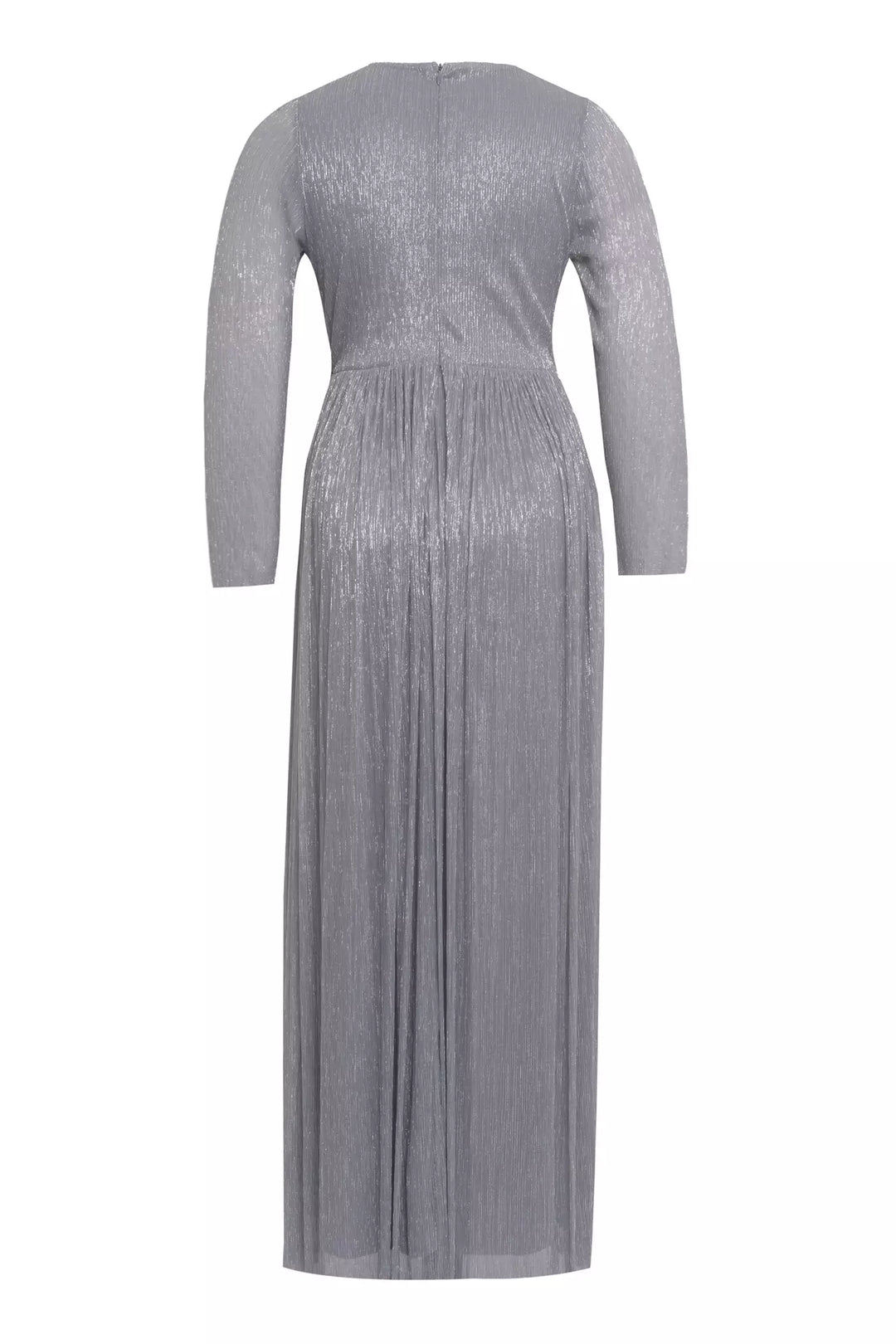 FRV Silver plus size moonlight long sleeve long dress - Uman