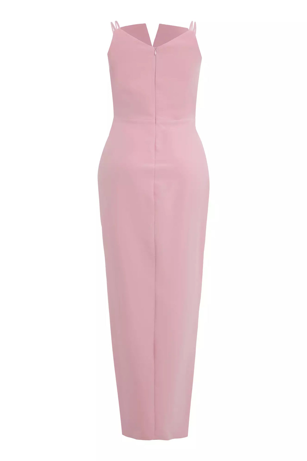 FRV Blush plus size crepe sleeveless long dress - Laeken