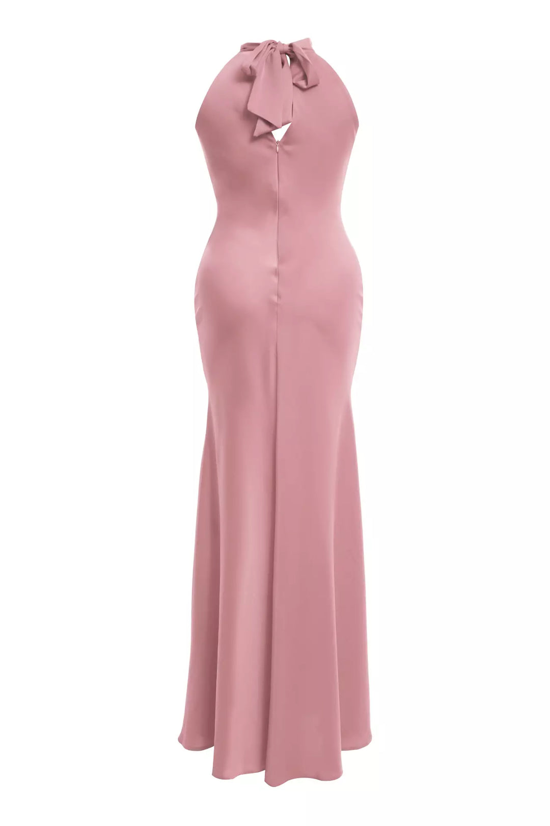 FRV Blush plus size satin sleeveless long dress - Lemgo