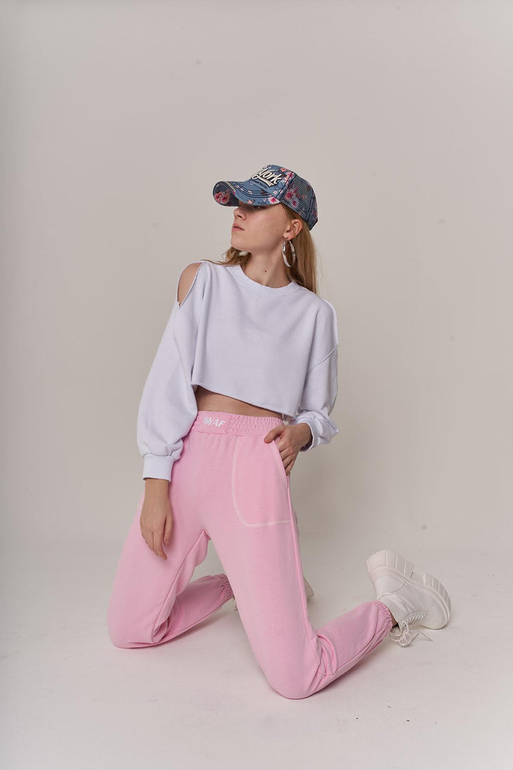 HLLY Women Max Sweatshirt Pink - Saint-Ouen