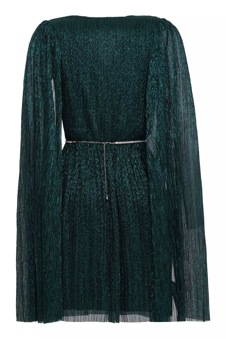 FRV Green woven long sleeve mini dress - Westchester