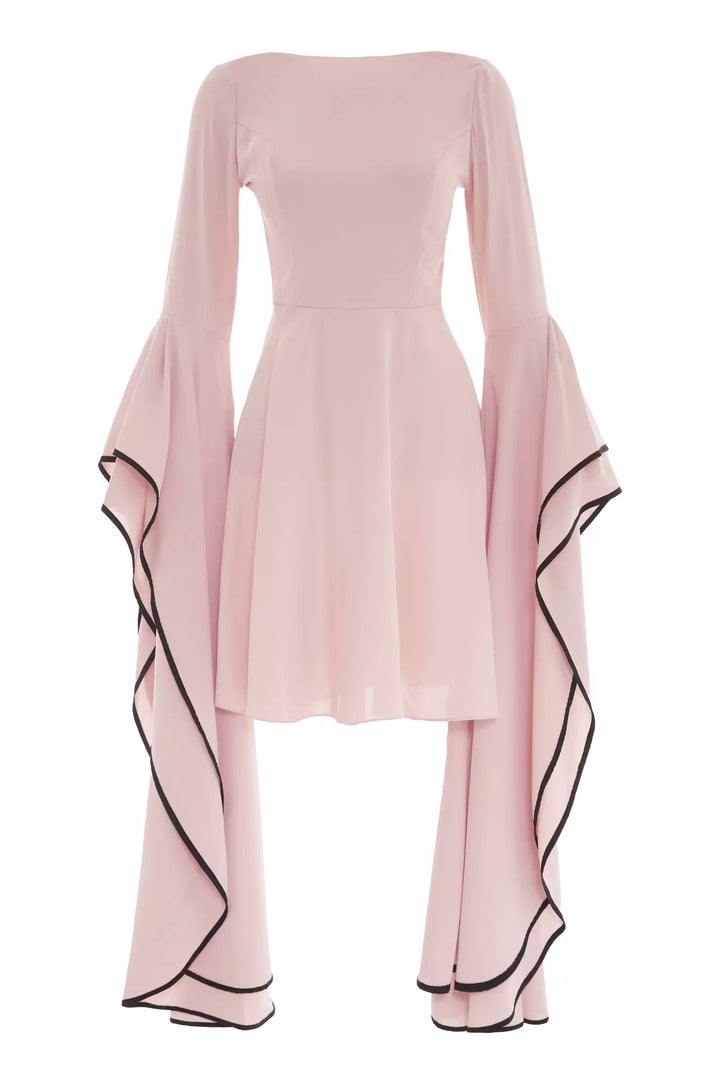 FRV Pink felisha long sleeve mini dress - Köniz