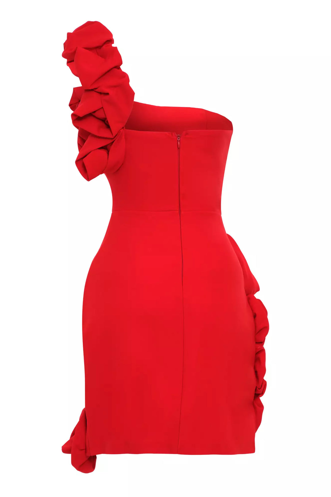 FRV Red crepe sleeveless mini dress - Mönchengladbach