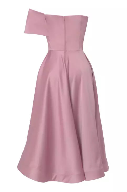 FRV Blush satin sleeveless long dress - Carlsbad