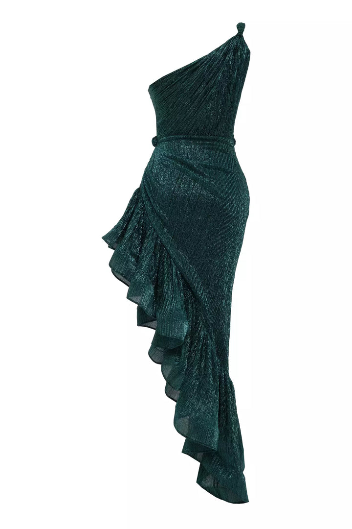 FRV Green moonlight sleeveless long dress - Sahuayo de Morelos