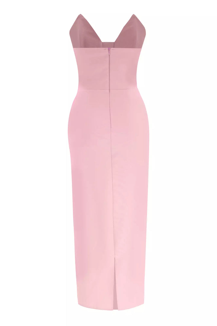 FRV Blush crepe sleeveless maxi dress - St. Cloud