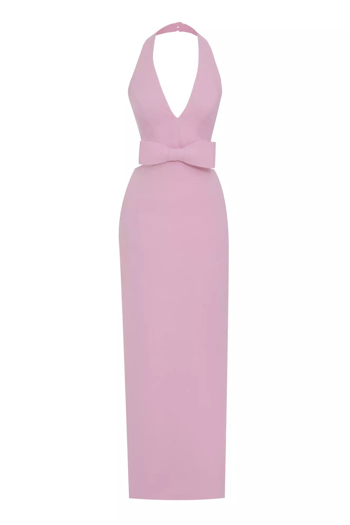 FRV Blush crepe sleeveless long dress - Old Bridge