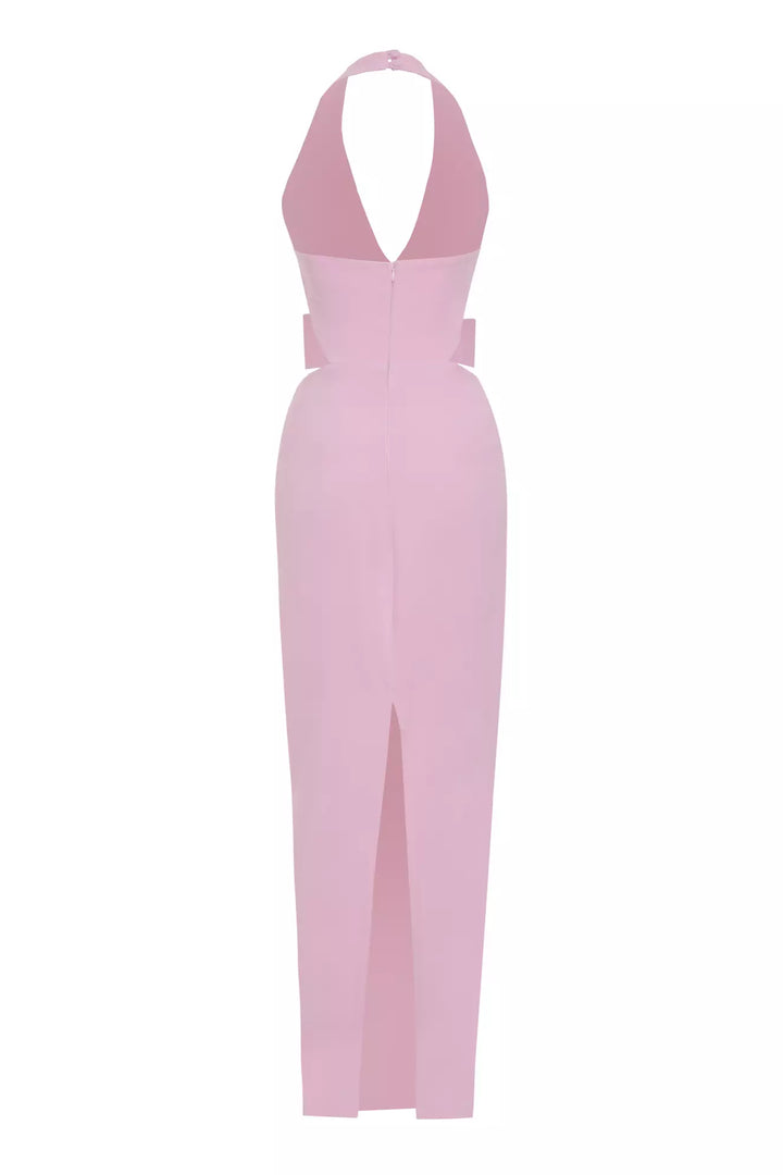 FRV Blush crepe sleeveless long dress - Old Bridge