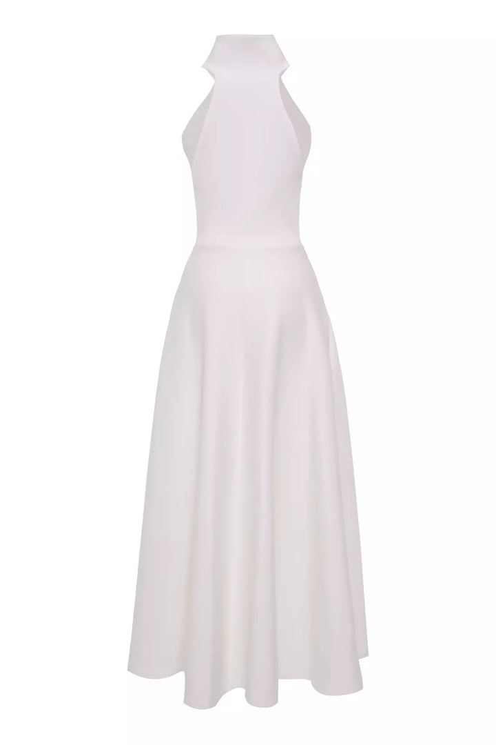 FRV White dolphin sleeveless long dress - Bradenton