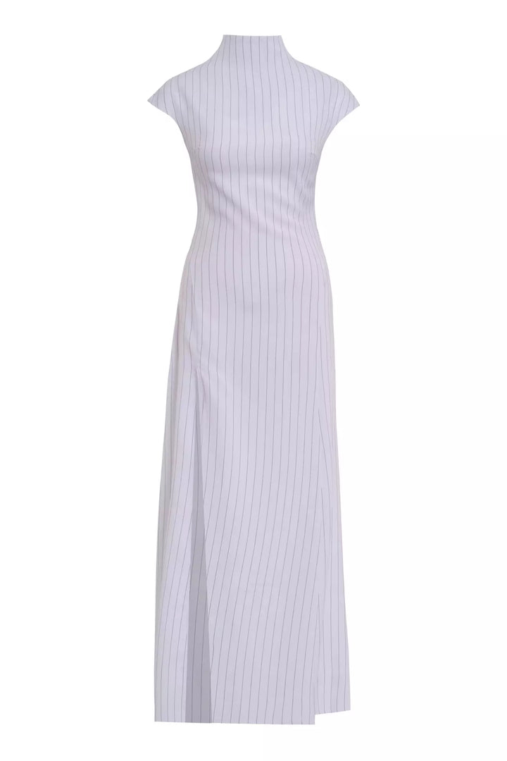FRV White woven short sleeve long dress - Merrillville