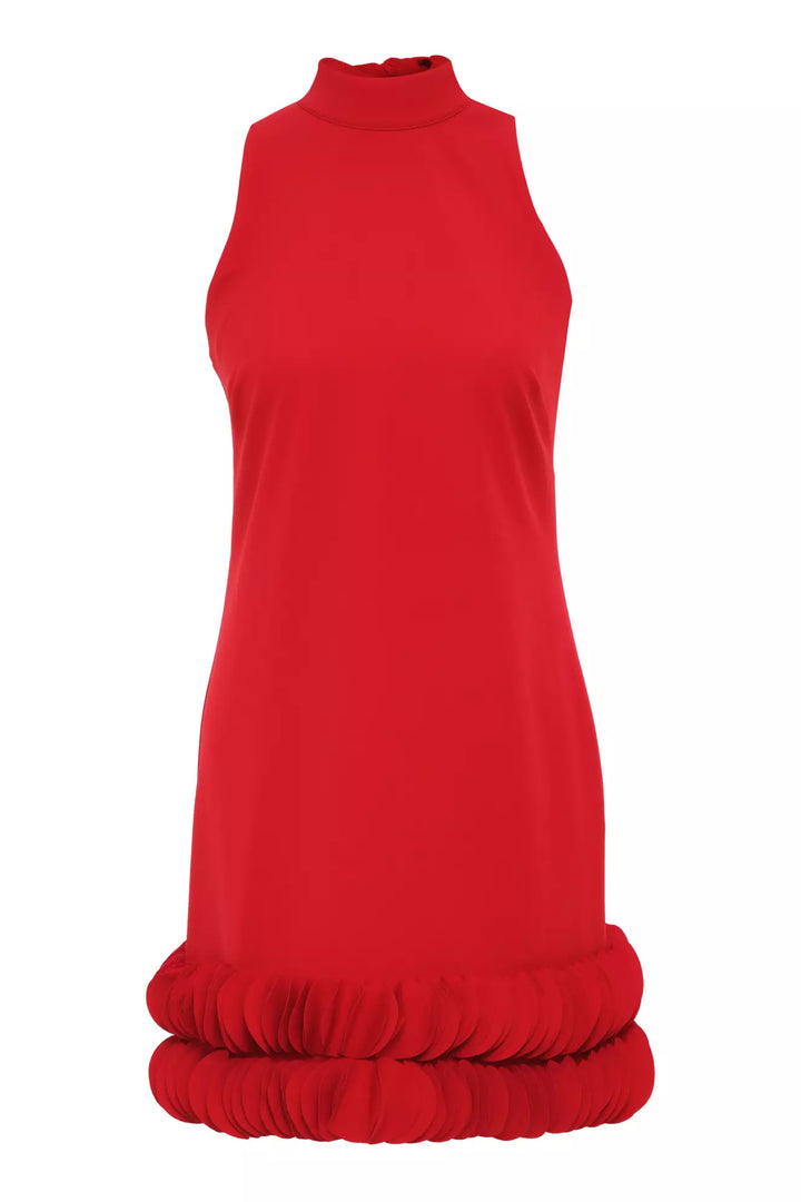 FRV Red crepe sleeveless mini dress - Niederkassel