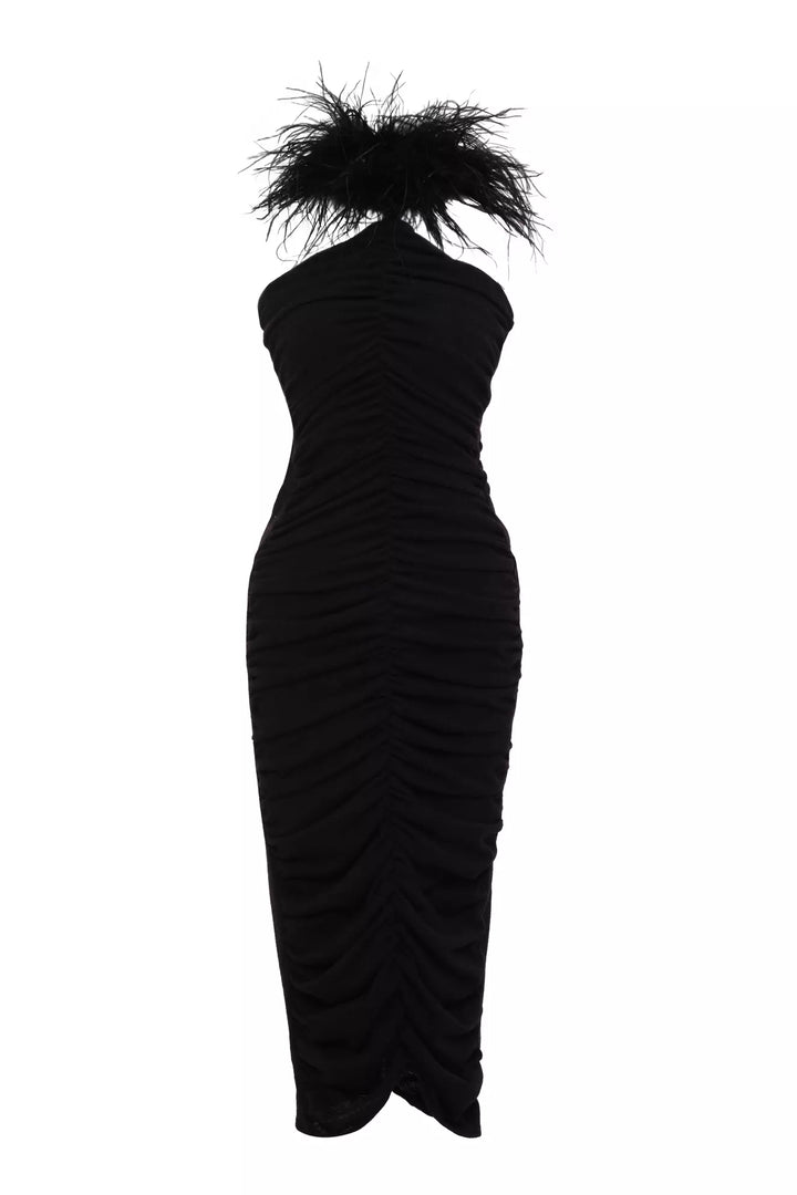 FRV Black triko sleeveless maxi dress - San Tan Valley