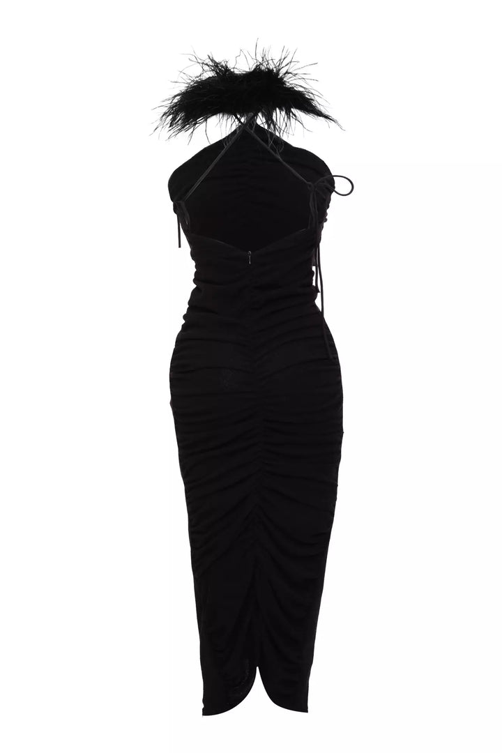 FRV Black triko sleeveless maxi dress - San Tan Valley