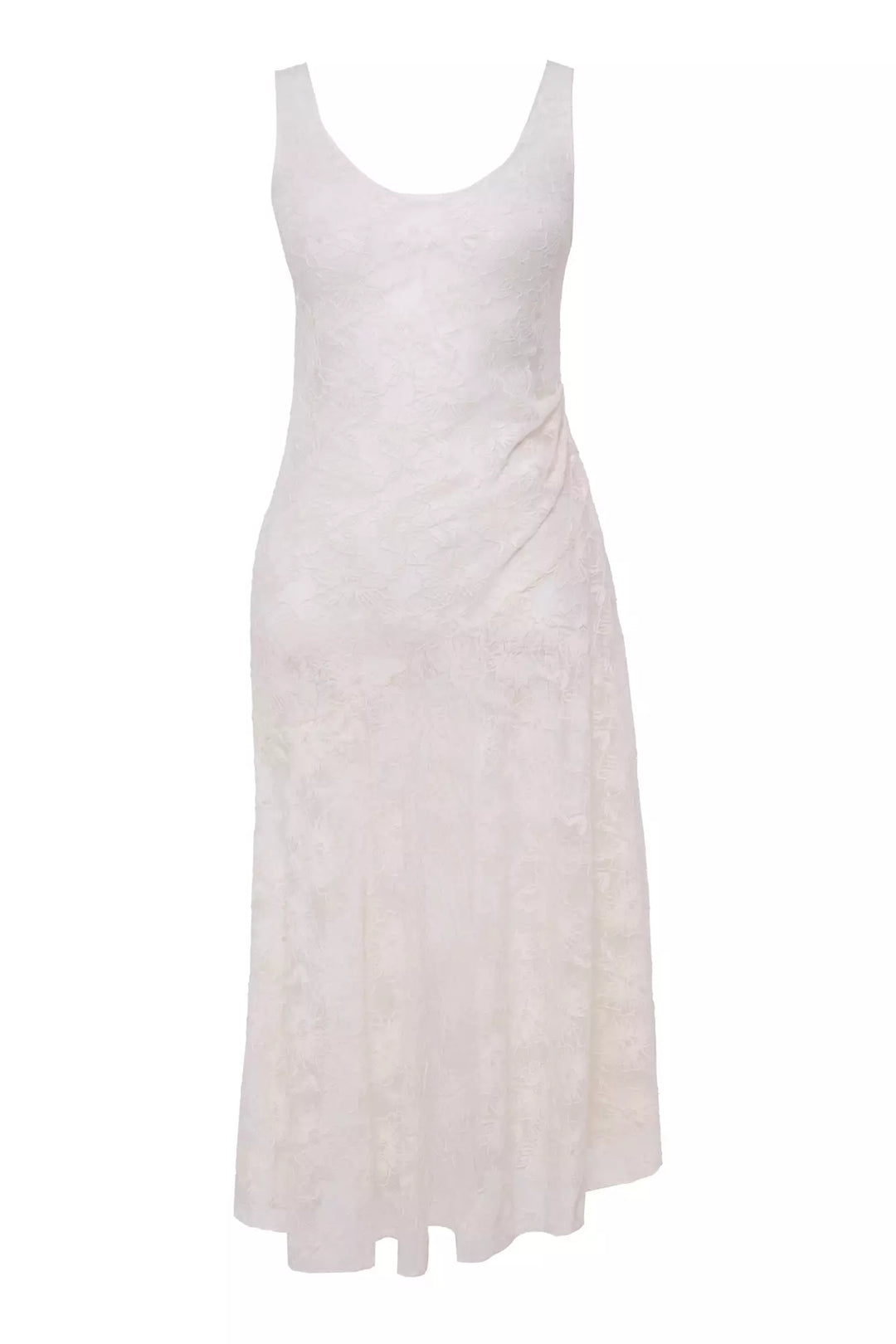 FRV White lace sleeveless midi dress - Aberdeen